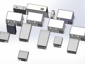 of switching power supply15 specifications Modello 3D
