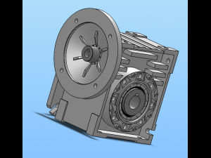 worm reducer rv030-090 6 specifications Model 3D