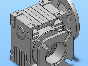 worm reducer rv030-090 6 specifications Model 3D