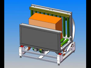 l-type automatic turnover machine 3D Model