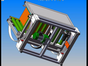 l-type automatic turnover machine 3D Model