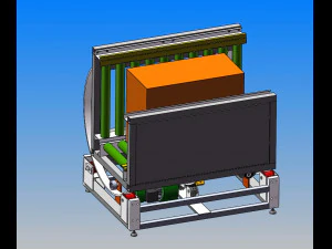 l-type automatic turnover machine 3D Model