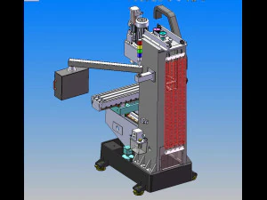 cnc milling machine 3D Model