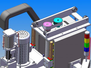 cnc milling machine Model 3D