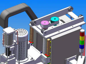 cnc milling machine 3D Model