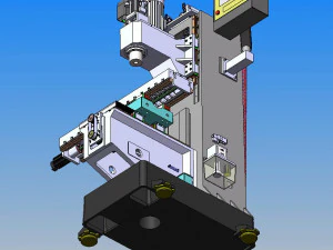 cnc milling machine 3D Model