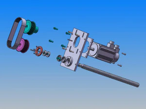 cnc milling machine 3D Model