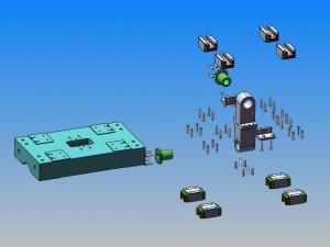 cnc milling machine Model 3D