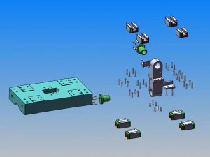 cnc milling machine 3D Model