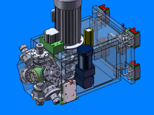 cnc lifting table turret drilling tapping 850 machine tool 3Dモデル