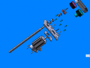 cnc lifting table turret drilling tapping 850 machine tool 3Dモデル