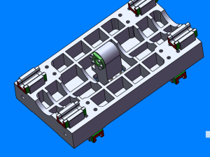 cnc lifting table turret drilling tapping 850 machine tool 3Dモデル
