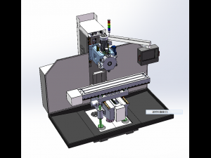 cnc lifting table turret drilling tapping 850 machine tool 3Dモデル