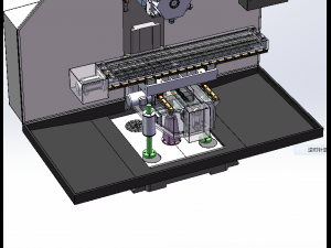 cnc lifting table turret drilling tapping 850 machine tool 3Dモデル