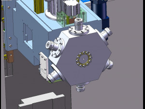 cnc lifting table turret drilling tapping 850 machine tool 3Dモデル