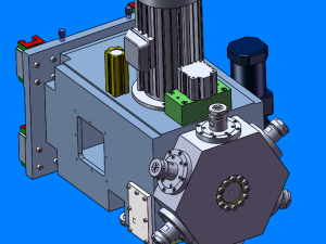 cnc lifting table turret drilling tapping 850 machine tool 3Dモデル