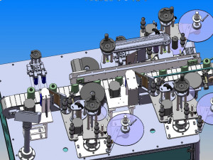 round bottle labeling machine 3D मॉडल