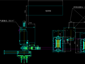 rubber machinery double position hexagonal wire winding machine 3D Модель