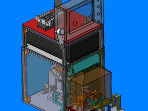 &eacute;quipement de d&eacute;tection de commutateur automatique Modèle 3D