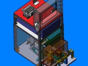 automatic switch detection equipment 3D Model