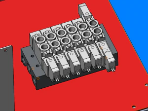 automatic switch detection equipment 3D Model