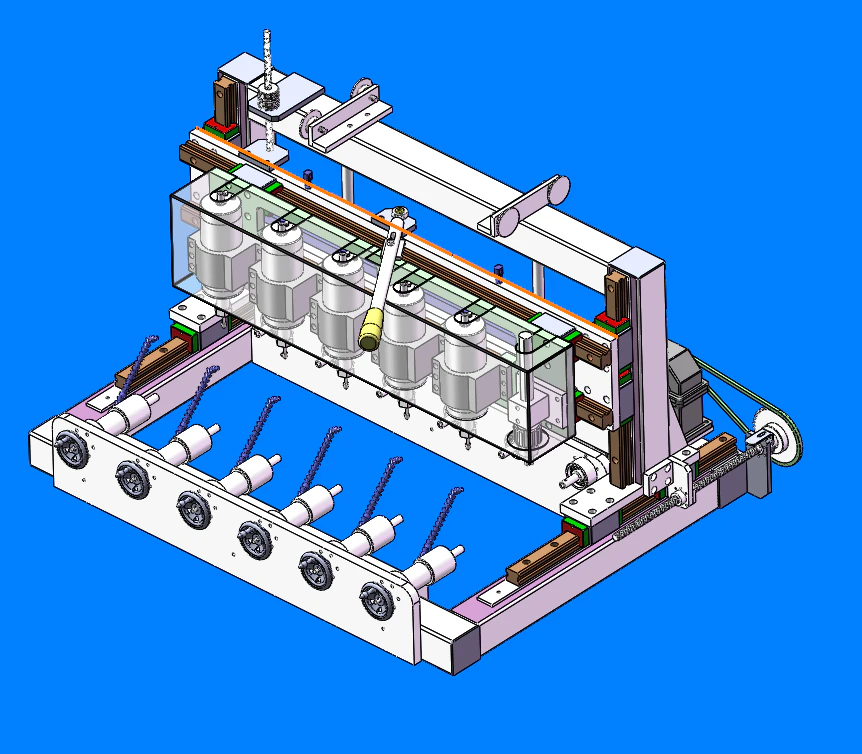copying engraving machine stone carving machine wood carving machine 3D Model .c4d .max .obj .3ds .fbx .stl .blend 