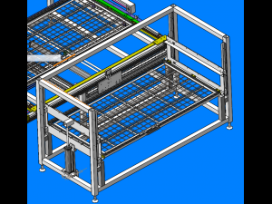 automatic mesh welding machine 3D Model