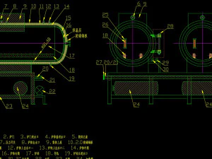 horizontal vacuum drying furnace cemented carbide equipment 3D Model