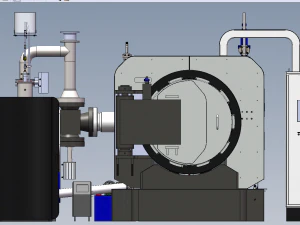 vacuum sintering furnace 3D Model