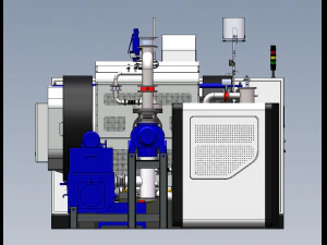 vacuum sintering furnace 3D Model