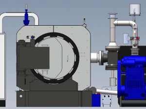 vacuum sintering furnace 3D Model