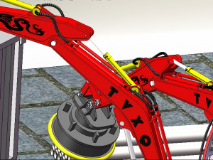 large excavator 3D 模型