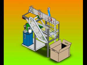 steel bar bending and breaking machine 3D Model