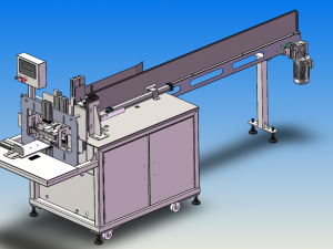 automatic paper drawing and packaging machine 3D Model