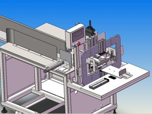 automatic paper drawing and packaging machine 3D Model