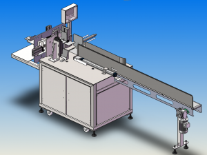 automatic paper drawing and packaging machine 3D Model