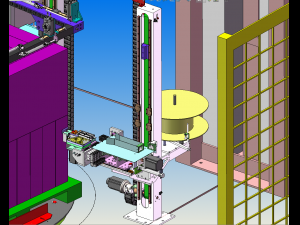 palletizer packaging line Modelo 3D
