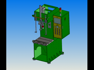 5t hydraulic press Modèle 3D