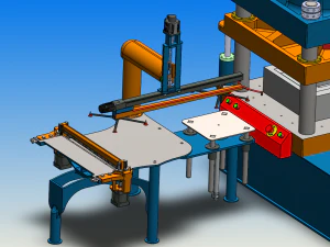 forging machine 3D Model