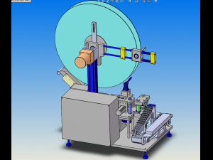 cam cutting machine 3D 模型