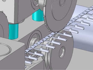 cam cutting machine 3D 模型