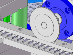 cam cutting machine 3D 模型