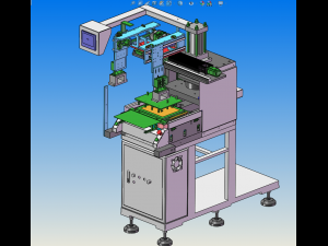 automatic loading and unloading punch 3Dモデル