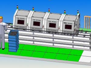 radio test line equipment 3D Model