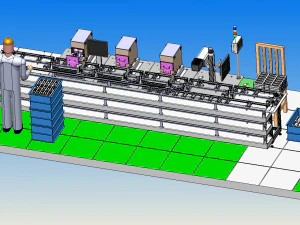 radio test line equipment 3D Model
