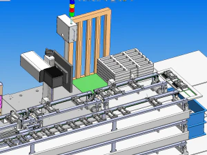 radio test line equipment 3D Model