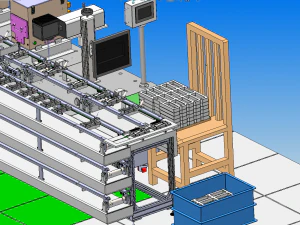 radio test line equipment 3D Model