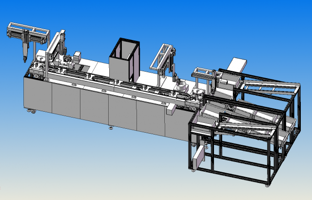 design model of double speed chain axonometric line 3D Model .c4d .max .obj .3ds .fbx .stl .blend 
