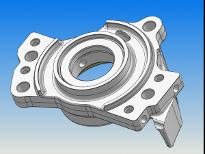automatic processing line for gearbox pump body 3D Модель