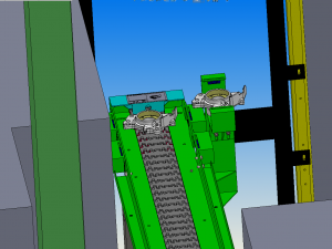 automatic processing line for gearbox pump body 3D Модель